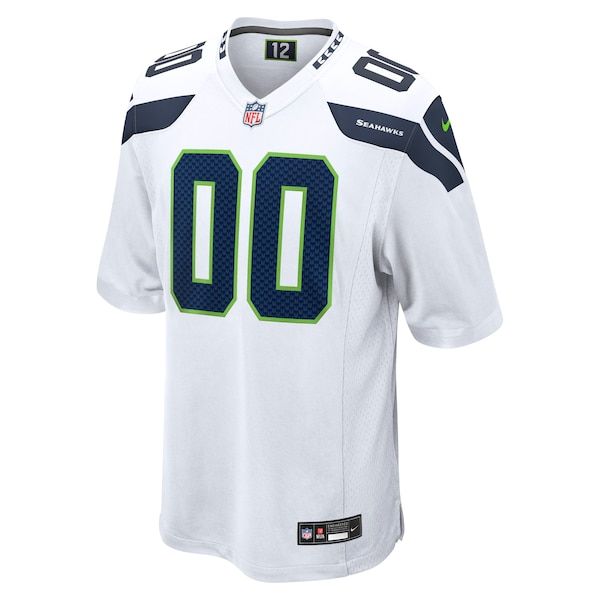 Nike Seattle Seahawks Custom Game Jersey White