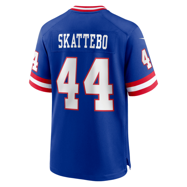 Nike Cam Skattebo New York Giants Alternate 2 Legacy Game Jersey Royal