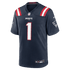 Nike A.J. Brown New England Patriots Game Jersey Navy