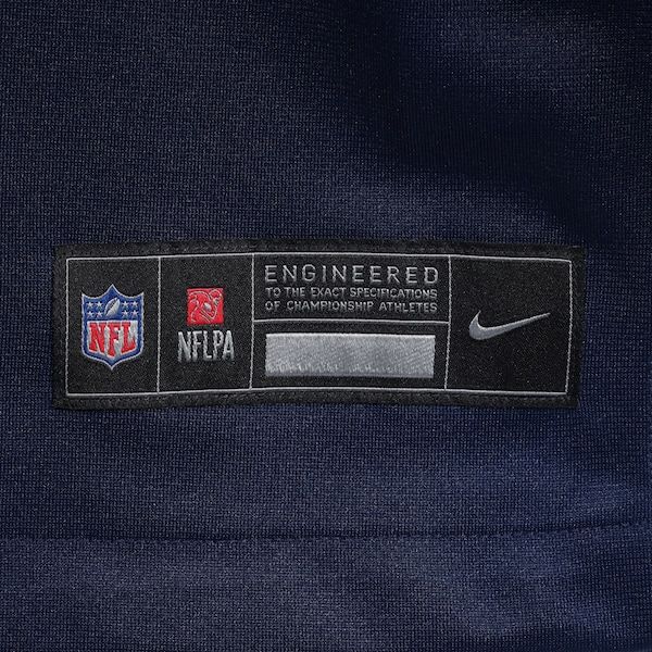 Nike A.J. Brown New England Patriots Game Jersey Navy