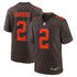 Nike Shedeur Sanders Cleveland Browns Alternate Game Jersey Brown