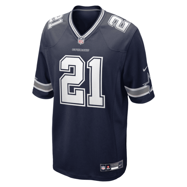 Nike Deion Sanders Dallas Cowboys Team Retired Player Game Jersey Navy