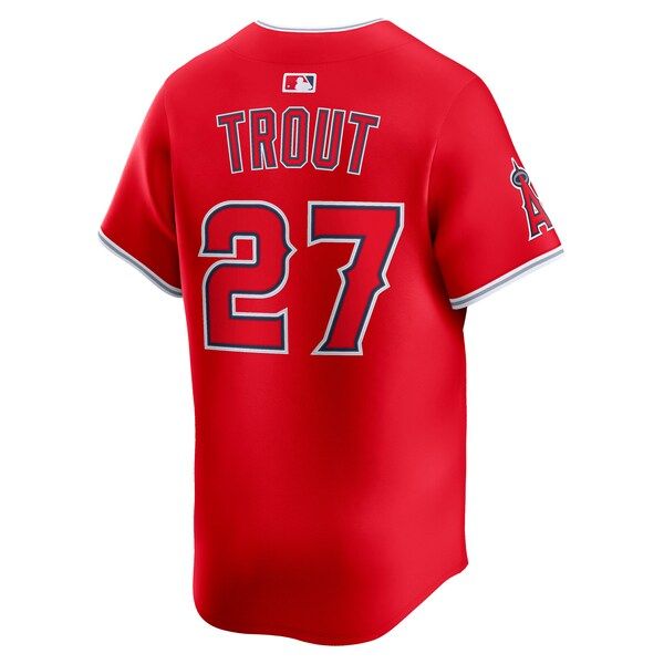 Nike Mike Trout Los Angeles Angels Alternate Limited Player Jersey Red