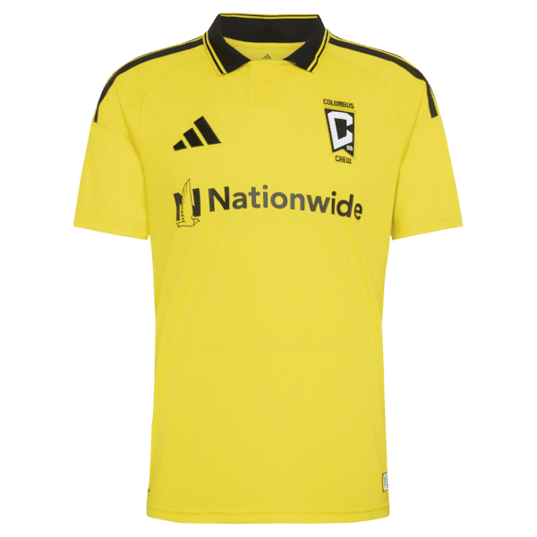 Adidas Sean Zawadzki Columbus Crew 2026 Crafted for Excellence Kit Replica Jersey Yellow