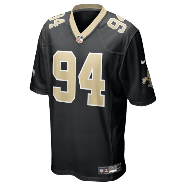 Nike Cameron Jordan New Orleans Saints Game Jersey Black