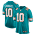 Nike Jacob Rodriguez Miami Dolphins Alternate Game Jersey Aqua
