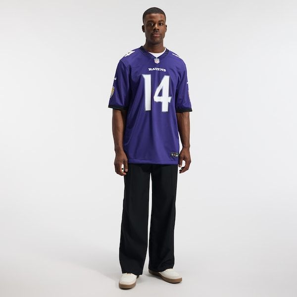 Nike Kyle Hamilton Baltimore Ravens Game Jersey Purple