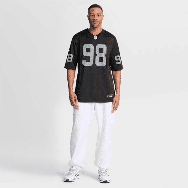Nike Maxx Crosby Las Vegas Raiders Game Jersey Black