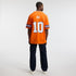 Nike Bo Nix Denver Broncos Mile High Collection 1977 Throwback Game Jersey Orange