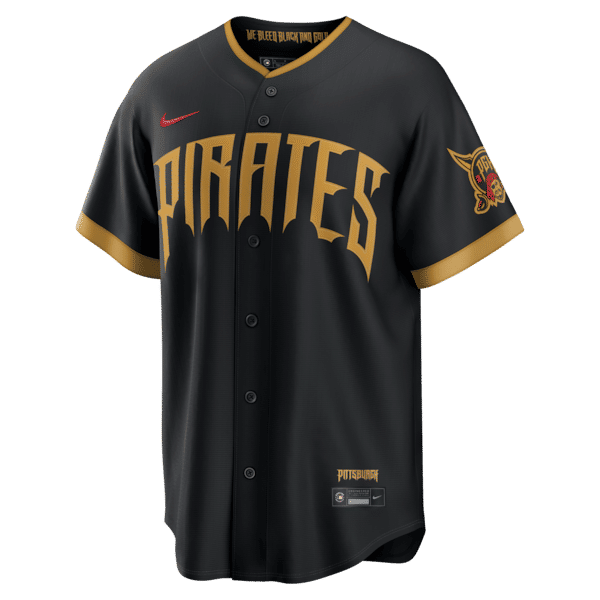 Nike Konnor Griffin Pittsburgh Pirates 2026 City Connect Stadium Jersey Black