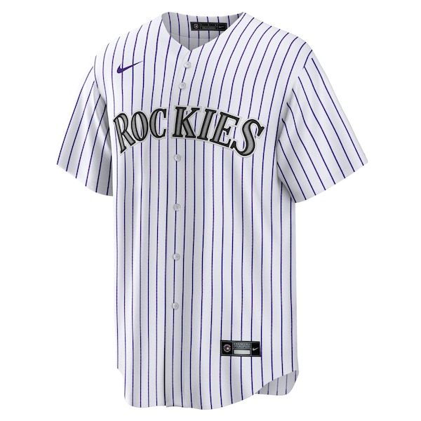 Nike Hunter Goodman Colorado Rockies Home Replica Jersey White