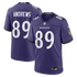 Nike Mark Andrews Baltimore Ravens Game Jersey Purple