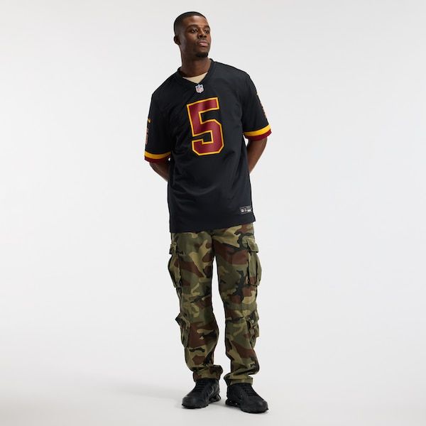 Nike Washington Commanders Jayden Daniels Alternate Game Jersey Black