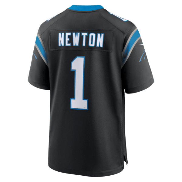 Nike Cam Newton Carolina Panthers Game Retired Player Jersey Black