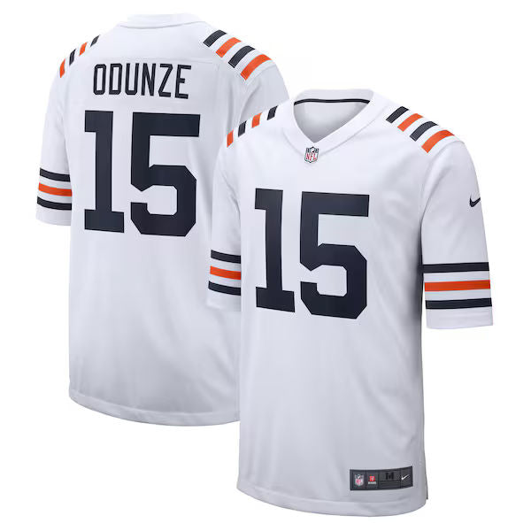 Nike Rome Odunze Chicago Bears Alternate Game Jersey White