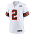 Nike Shedeur Sanders Cleveland Browns Alternate Game Jersey White