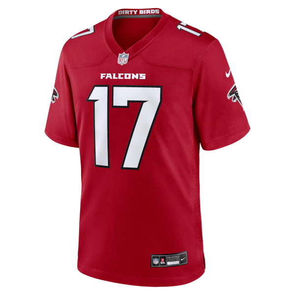 Nike Zachariah Branch Atlanta Falcons Team Game Jersey Red