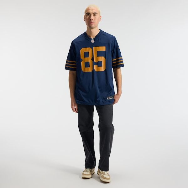 Nike Tucker Kraft Green Bay Packers Alternate Game Jersey Navy