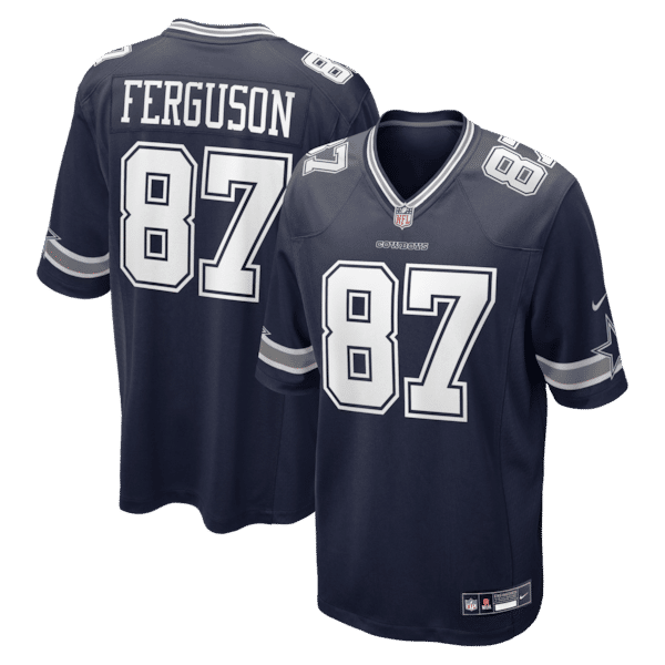 Nike Jake Ferguson Dallas Cowboys Team Game Jersey Navy