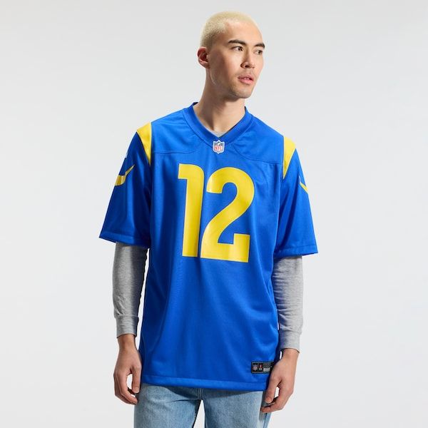 Nike Puka Nacua Los Angeles Rams Game Jersey Royal