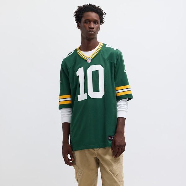 Nike Jordan Love Green Bay Packers Game Jersey Green