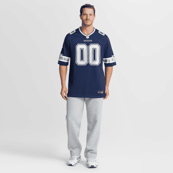 Nike Dallas Cowboys Custom Game Jersey Navy