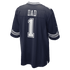 Nike Number 1 Dad Dallas Cowboys Game Jersey Navy