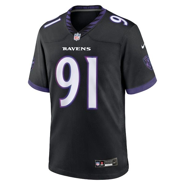 Nike Trey Hendrickson Baltimore Ravens Alternate Game Jersey Black