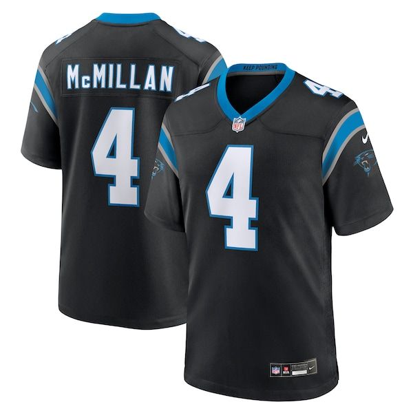 Nike Tetairoa McMillan Carolina Panthers Game Jersey Black