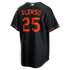 Nike Pete Alonso Baltimore Orioles Alternate Replica Jersey Black
