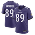 Nike Mark Andrews Baltimore Ravens Game Jersey Purple
