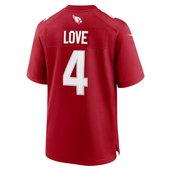 Nike Jeremiyah Love Arizona Cardinals 2026 NFL Draft First Round Pick No. 3 Game Jersey Cardinal