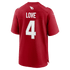Nike Jeremiyah Love Arizona Cardinals 2026 NFL Draft First Round Pick No. 3 Game Jersey Cardinal