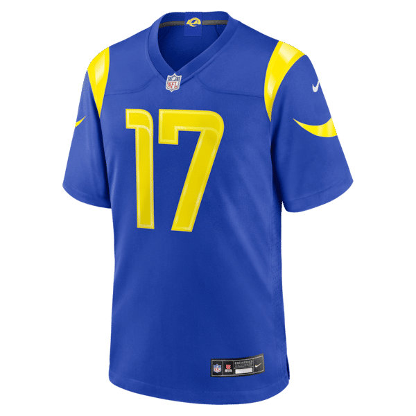 Nike Davante Adams Los Angeles Rams Game Jersey Royal