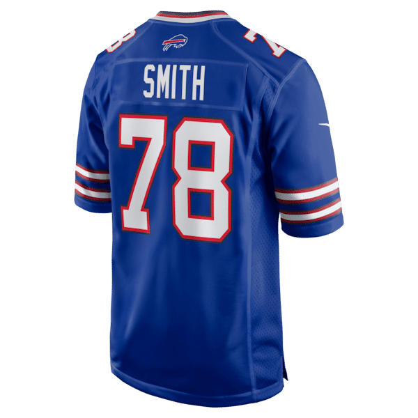 Nike Bruce Smith Buffalo Bills Game Retired Player Jersey Royal