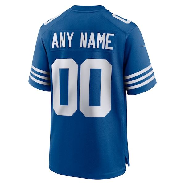 Nike Indianapolis Colts Alternate Custom Game Jersey Royal