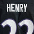 Nike Derrick Henry Baltimore Ravens Alternate Game Jersey Black