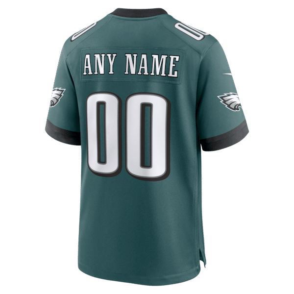 Nike Philadelphia Eagles Custom Game Jersey Midnight Green
