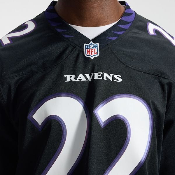 Nike Derrick Henry Baltimore Ravens Alternate Game Jersey Black