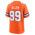 Nike Zach Allen Denver Broncos Alternate Game Jersey Orange