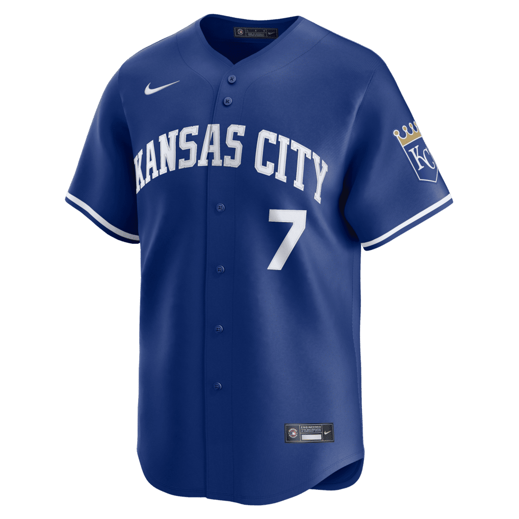 Nike Bobby Witt Jr. Kansas City Royals Alternate 2 Limited Player Jersey Royal