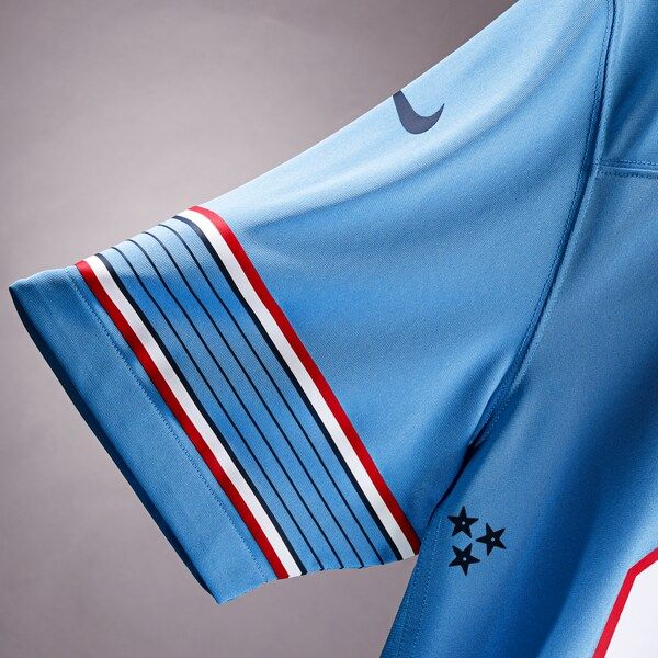 Nike Tennessee Titans Custom Game Jersey Light Blue