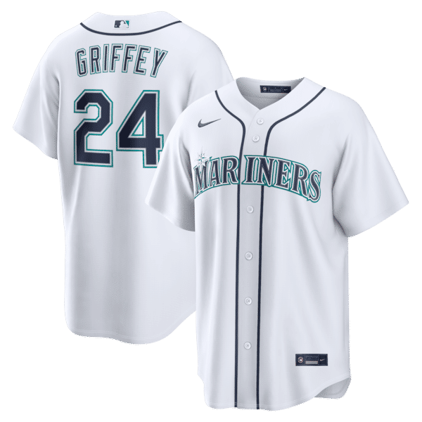 Nike Ken Griffey Jr. Seattle Mariners Home Replica Jersey White