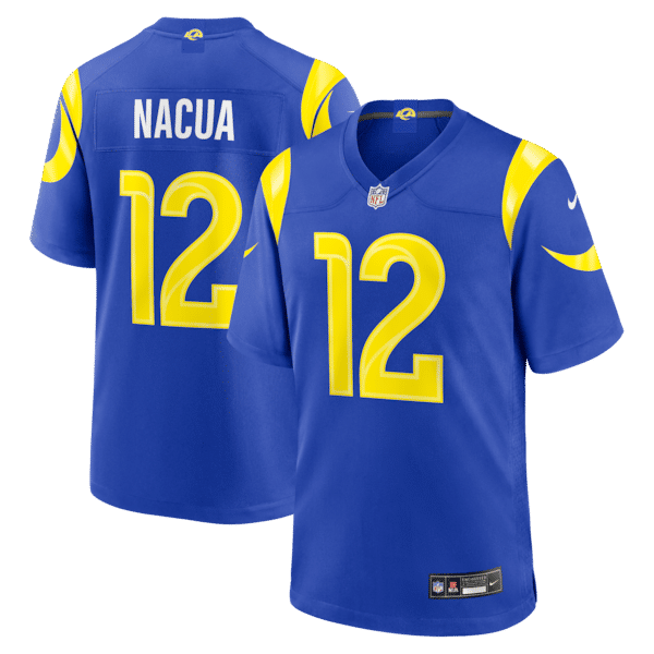 Nike Puka Nacua Los Angeles Rams Game Jersey Royal