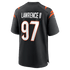 Nike Dexter Lawrence II Cincinnati Bengals Game Jersey Black