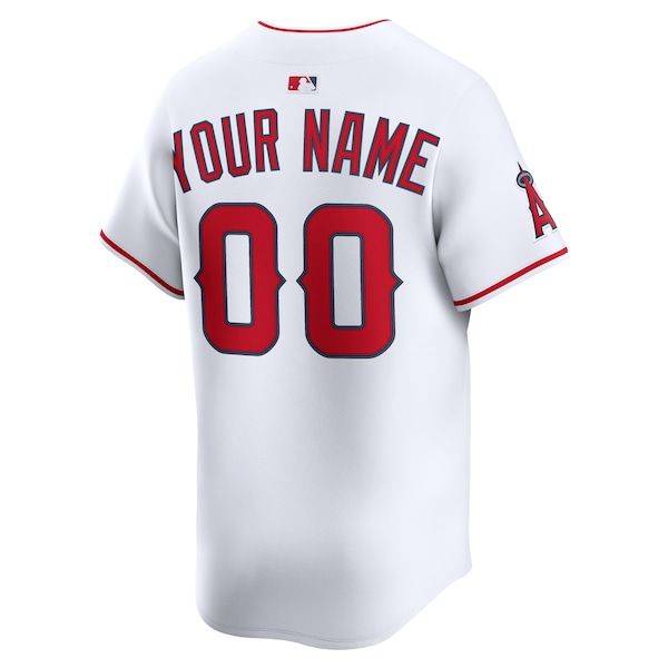 Nike Los Angeles Angels Home Limited Custom Jersey White