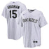 Nike Hunter Goodman Colorado Rockies Home Replica Jersey White
