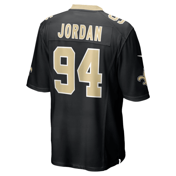Nike Cameron Jordan New Orleans Saints Game Jersey Black