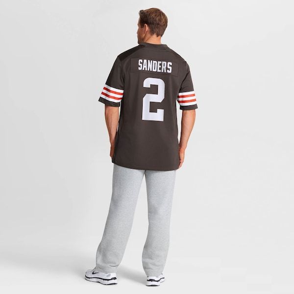 Nike Shedeur Sanders Cleveland Browns Game Jersey Brown