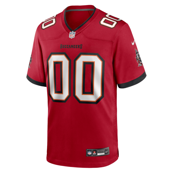 Nike Tampa Bay Buccaneers Custom Game Jersey Red